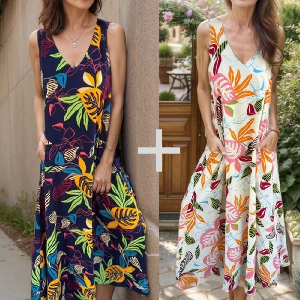 Vestido Flor do Cerrado - Compre 1 e leve 2!