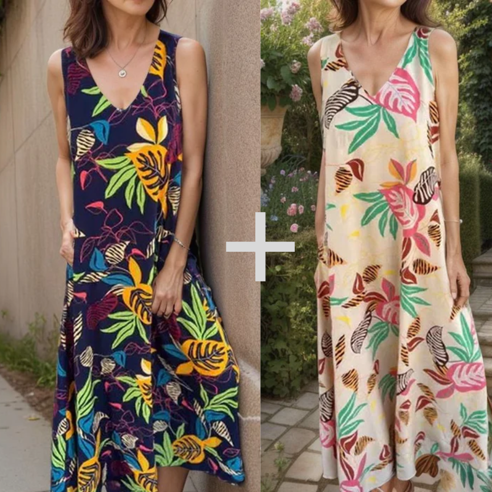 Vestido Flor do Cerrado - Compre 1 e leve 2!