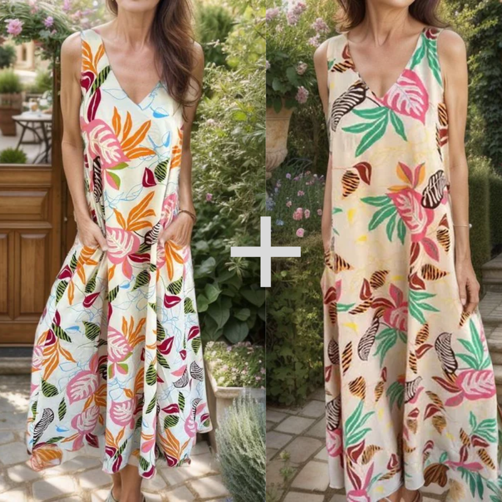 Vestido Flor do Cerrado - Compre 1 e leve 2!