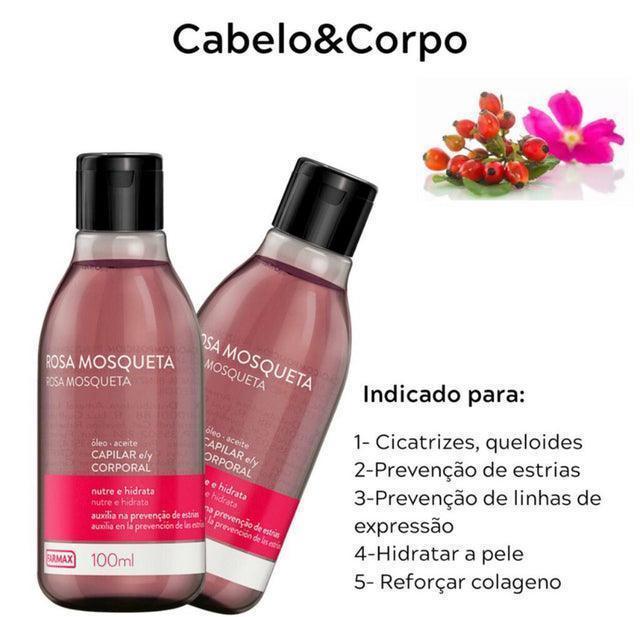 Óleo de Rosa Mosqueta BBLumix™ - Natural & Importado (100ml)