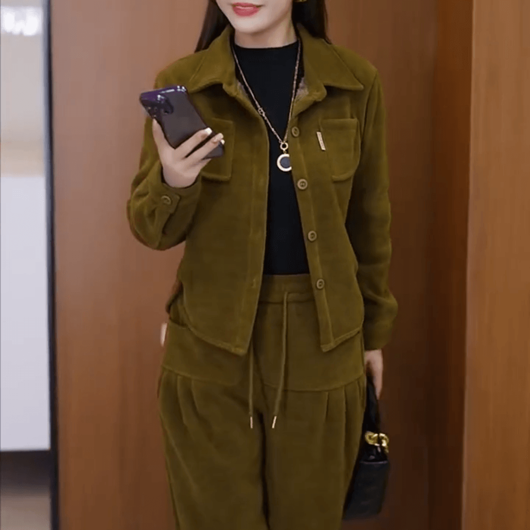 Conjunto Moscou - Super Macio / Acabamento Peluciado e Charme para o Inverno!