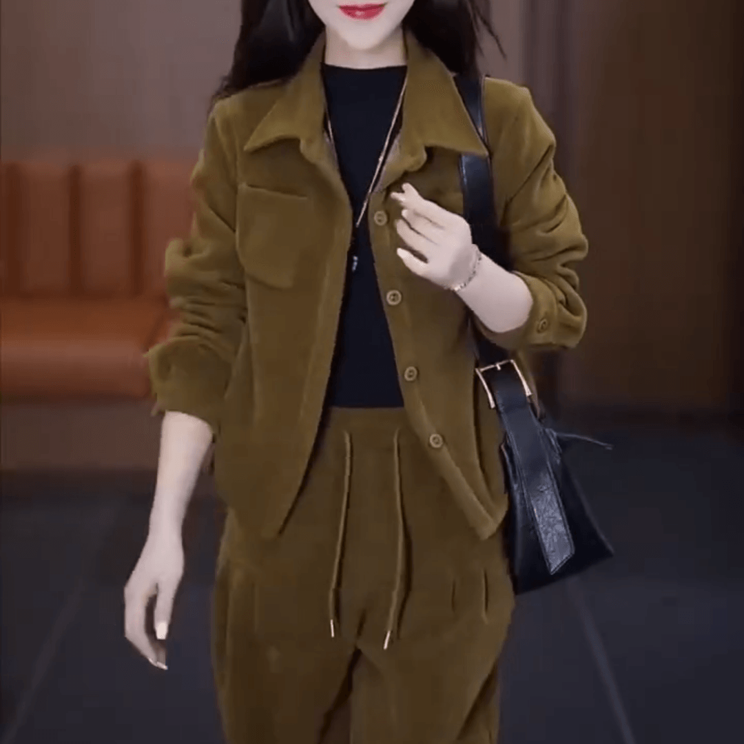 Conjunto Moscou - Super Macio / Acabamento Peluciado e Charme para o Inverno!