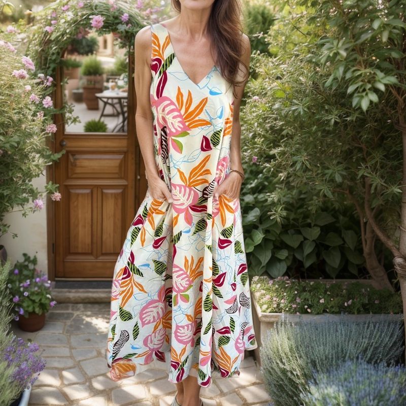 Vestido Flor do Cerrado - Compre 1 e leve 2!