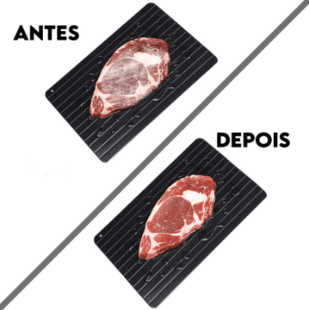 Tábua Mágica ColdFlax™ Descongela Carne & Alimento