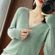 Cardigã Feminino de Inverno