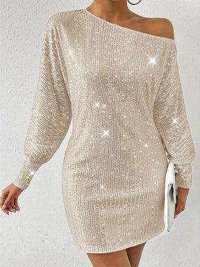 Vestido Blusa com Paetês