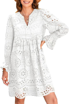 Tendência 2025 - Vestido Feminino Laise Encanto
