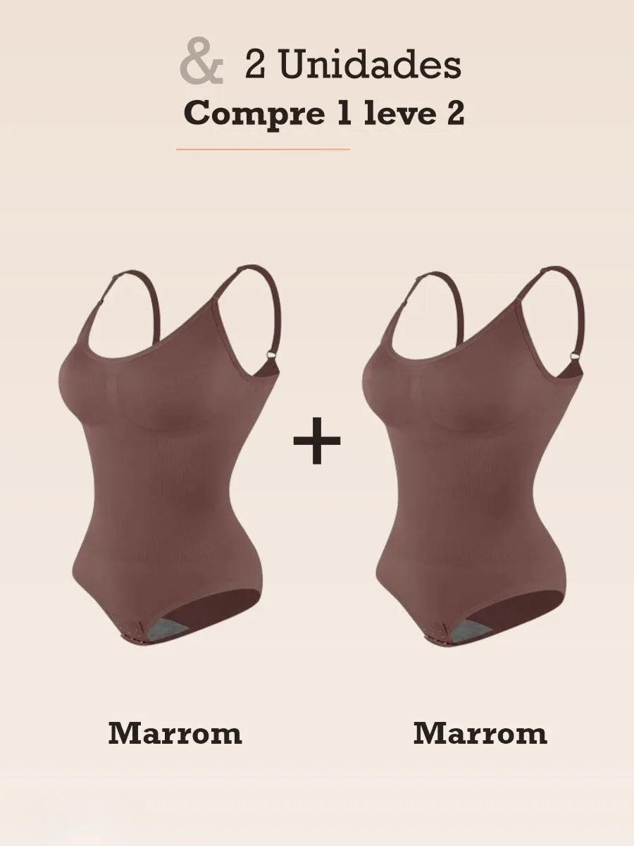 Body Modelador Slim Control - Compre 1 Leve 2 + Brindes Exclusivos