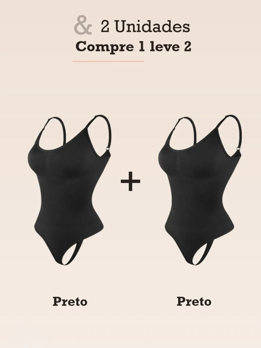 Body Modelador Slim Control - Compre 1 Leve 2 + Brindes Exclusivos