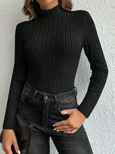 Blusa Manga Longa Gola Alta