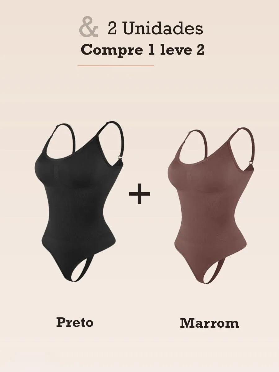 Body Modelador Slim Control - Compre 1 Leve 2 + Brindes Exclusivos