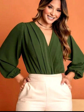 Blusa Feminina de Manga Longa