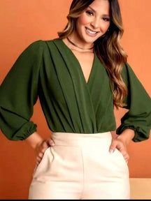 Blusa Feminina de Manga Longa