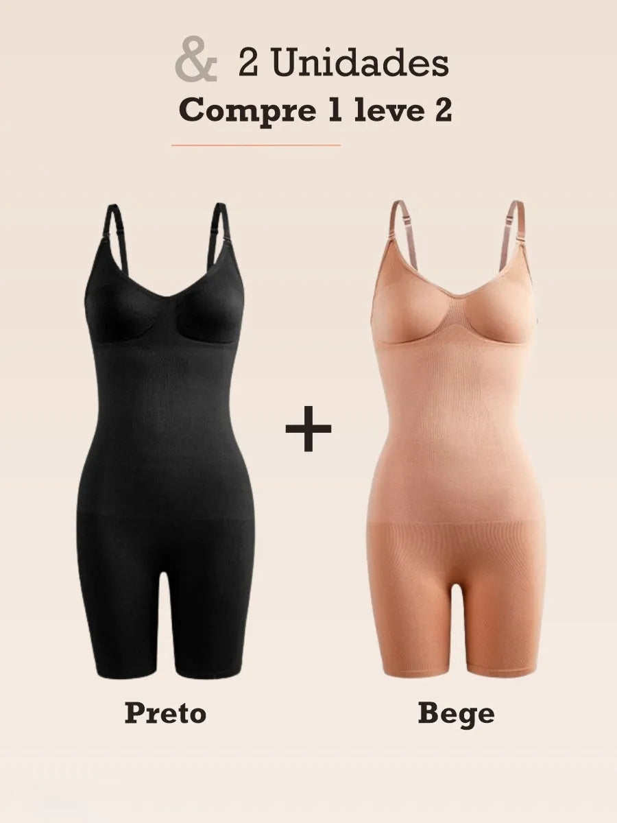 Body Modelador Slim Control - Compre 1 Leve 2 + Brindes Exclusivos