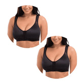 Sutiã Comfort Virgínia com Fecho Frontal - [Pague 1 Leve 2] + Brindes Exclusivos