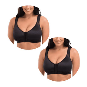 Sutiã Comfort Virgínia com Fecho Frontal - [Pague 1 Leve 2] + Brindes Exclusivos