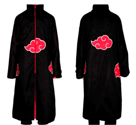 Manto Akatsuki & Bandana renegada com brindes especiais