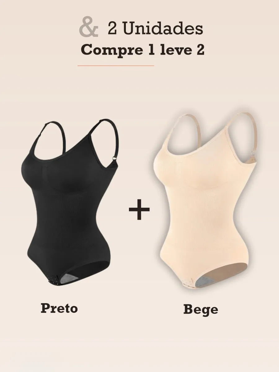 Body Modelador Slim Control - Compre 1 Leve 2 + Brindes Exclusivos