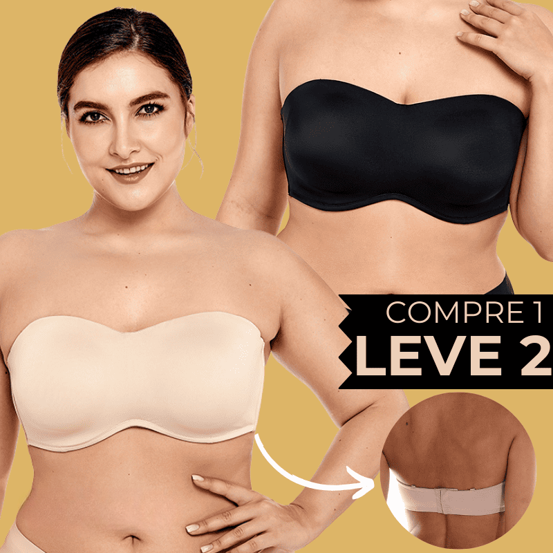 Sutiã Tomara que Caia Sync Comfort - Sustentação Ideal e Conforto sem Alças [COMPRE 1 LEVE 2] + BRINDES