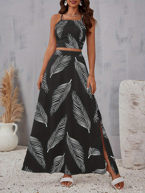 Conjunto Feminino Tropical