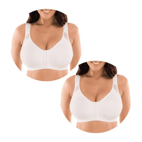 Sutiã Comfort Virgínia com Fecho Frontal - [Pague 1 Leve 2] + Brindes Exclusivos
