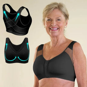 Sutiã Comfort Virgínia com Fecho Frontal - [Pague 1 Leve 2] + Brindes Exclusivos