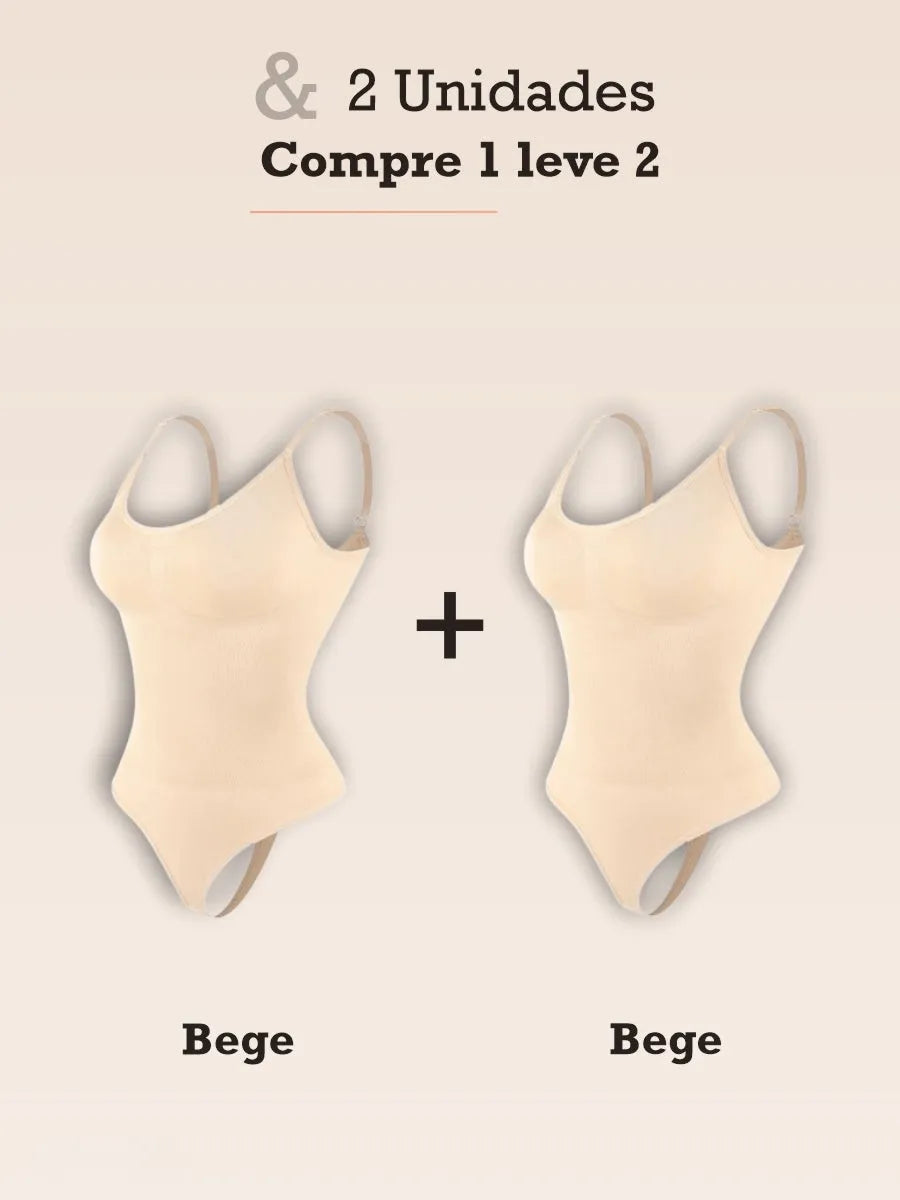 Body Modelador Slim Control - Compre 1 Leve 2 + Brindes Exclusivos