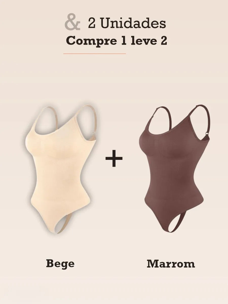 Body Modelador Slim Control - Compre 1 Leve 2 + Brindes Exclusivos
