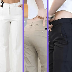 [Queima de Estoque🔥] Compre 1 Leve 3 Calça Feminina Social Em Seda SeFit™ (Somente Hoje)