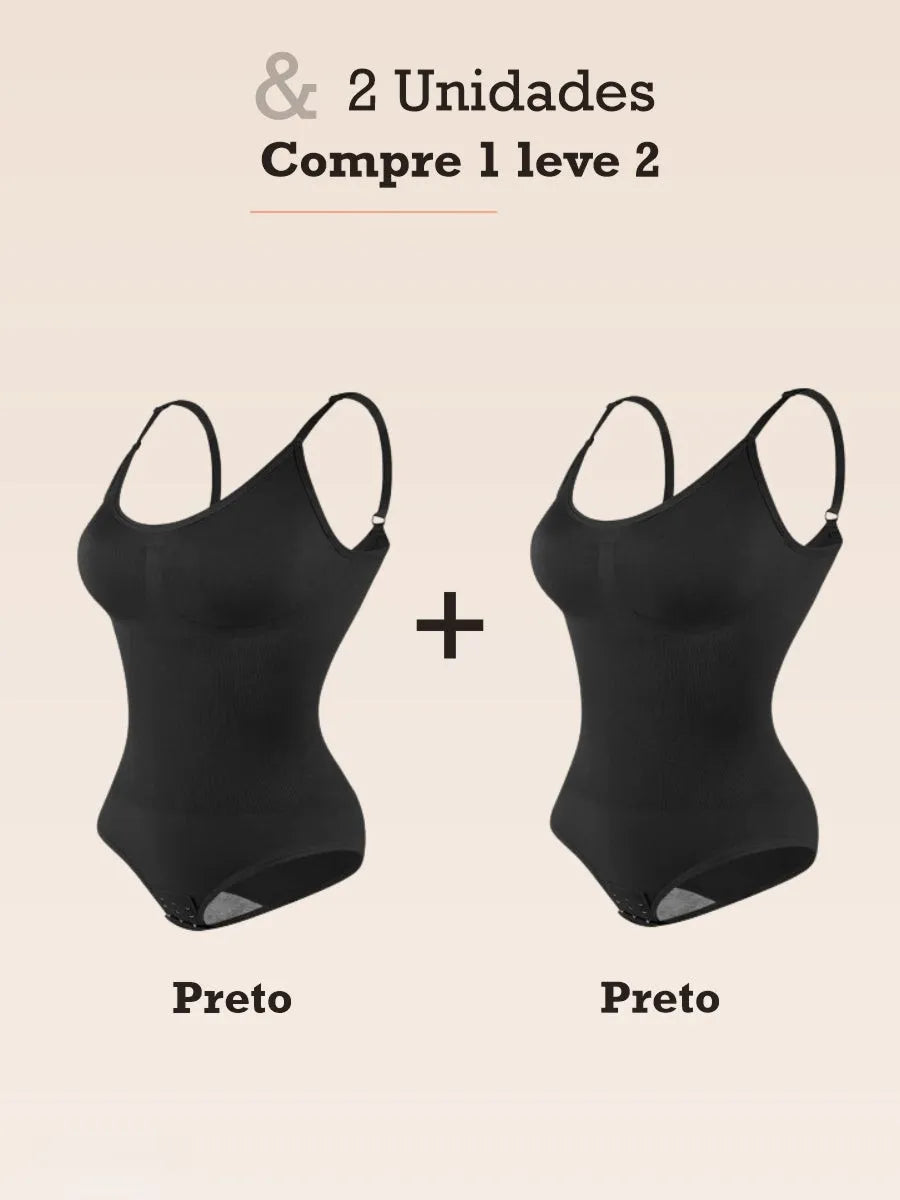 Body Modelador Slim Control - Compre 1 Leve 2 + Brindes Exclusivos