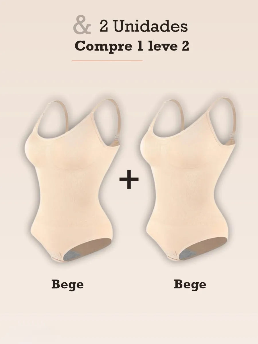 Body Modelador Slim Control - Compre 1 Leve 2 + Brindes Exclusivos