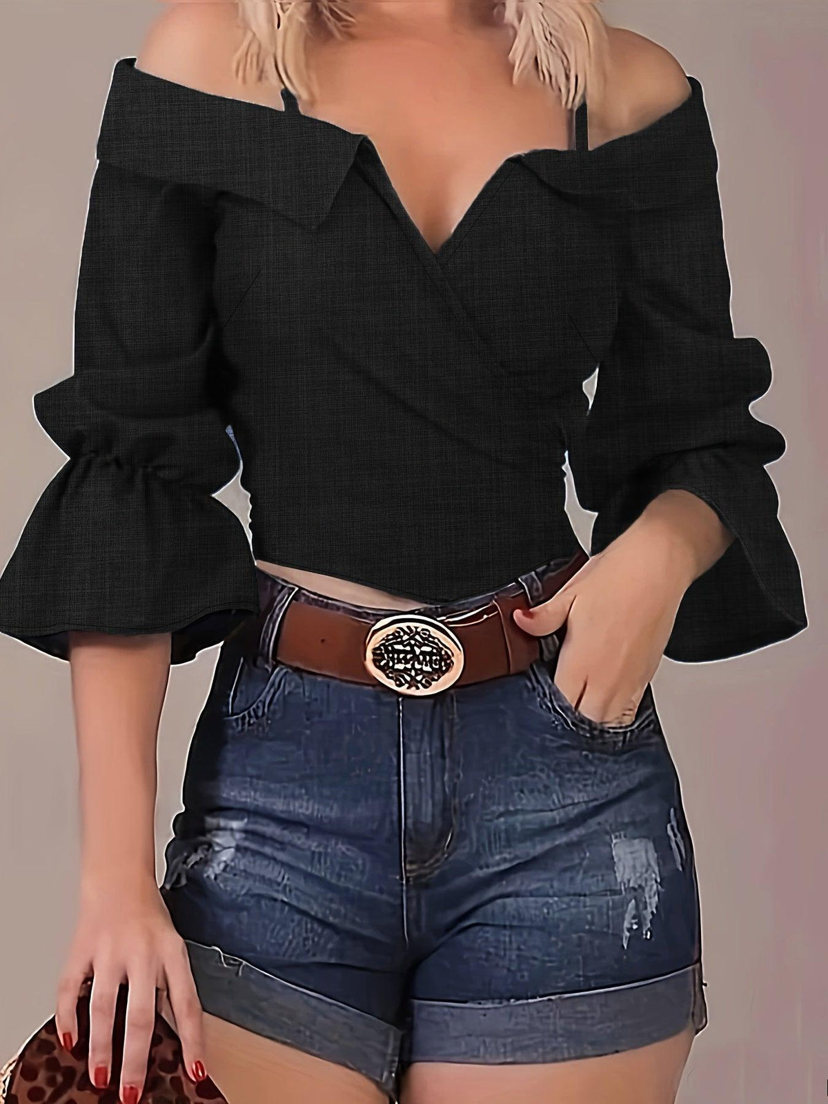 Blusa Flare de Alça