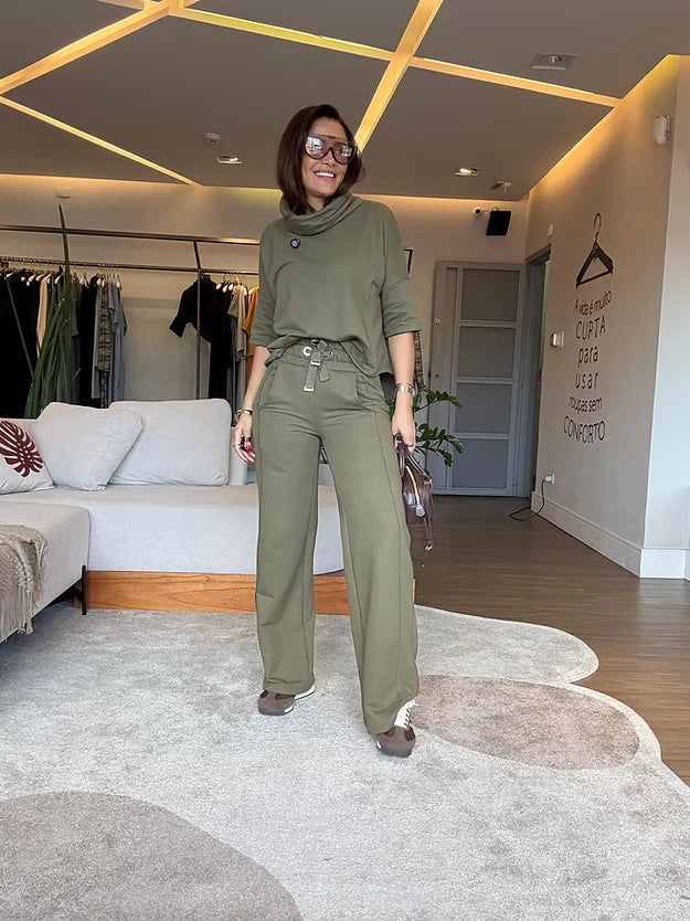 Conjunto Zara Stephanie - Últimas Peças Na Promoção