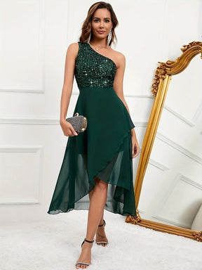 Vestido de Um Ombro