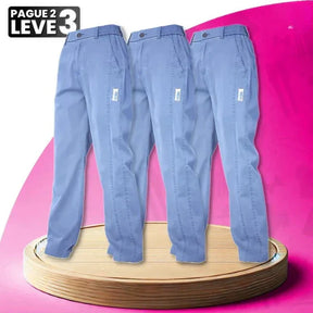 Calça Feminina Aurora em Malha de Seda Gelo e Poliéster - [Pague 2, Leve 3] + Brindes Exclusivos