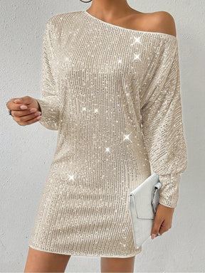 Vestido Blusa com Paetês