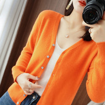 Cardigã Feminino de Inverno