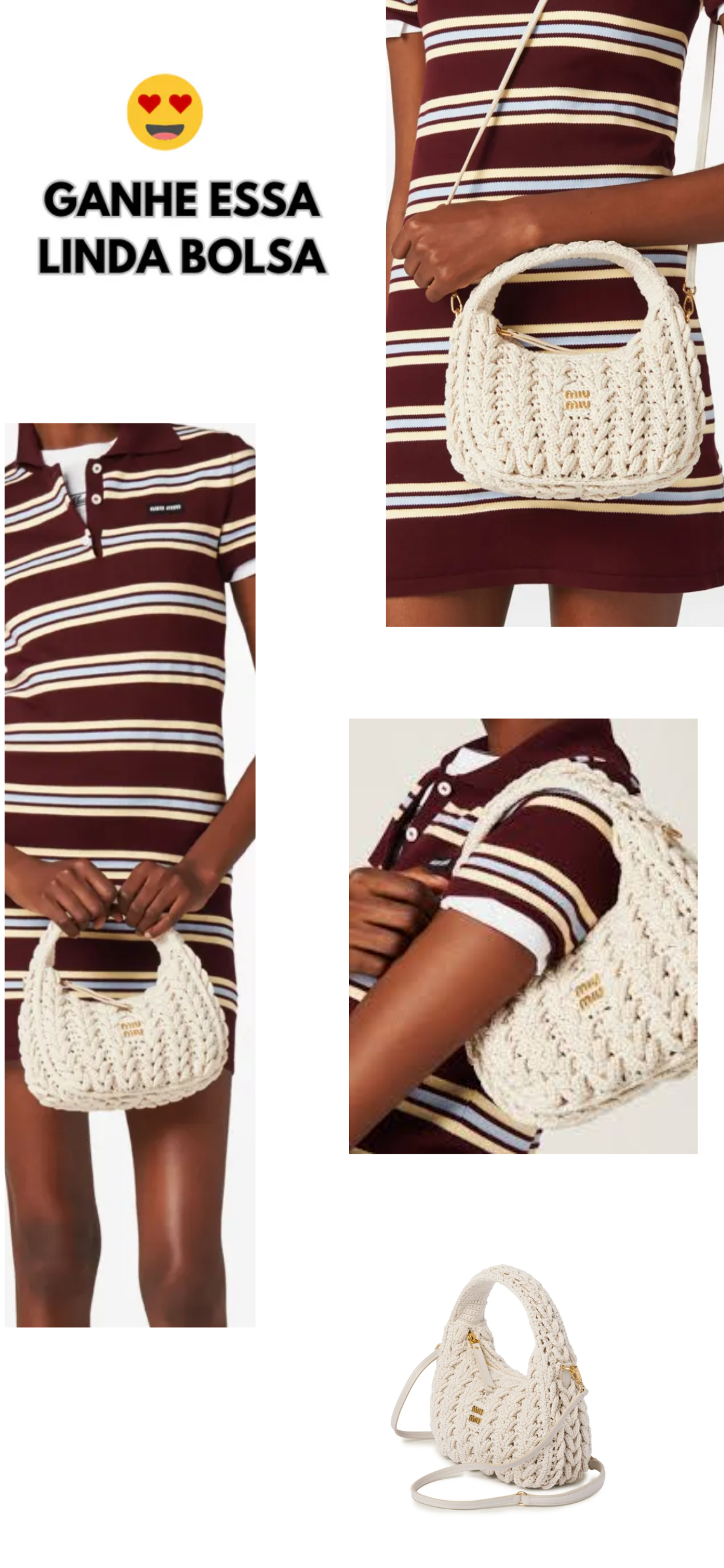 Conjunto Antonela + Bolça Exclusiva de Brinde