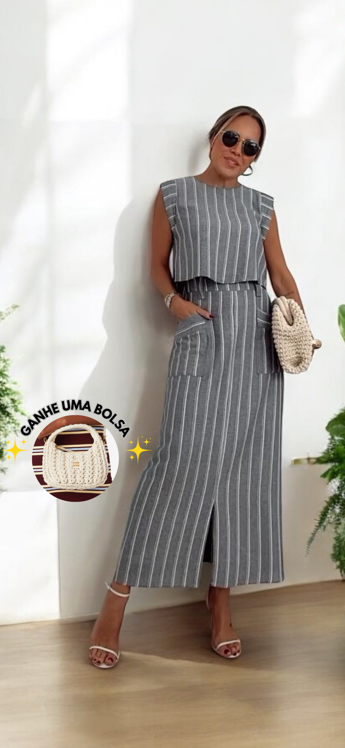 Conjunto Antonela + Bolça Exclusiva de Brinde