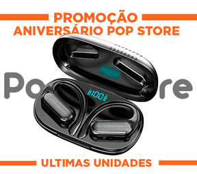 Fone de Ouvido PopThink™ + Brinde Exclusivo (Ultimas Unidades)