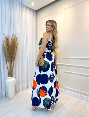 Vestido Longo Floral