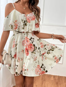 Vestido Curto Estampado