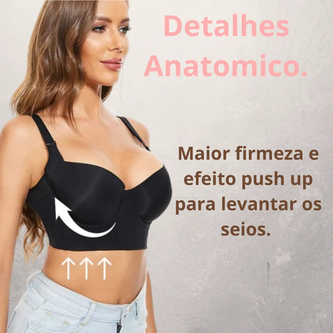 Kit 4 Sutiãs Passione com Efeito Modelador - O Número 1 em Sustentação e Conforto!