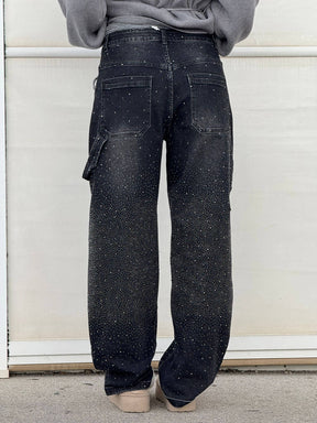 Calça Jeans Balloon Carpenter Brilhante