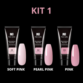 LuxGel - Née Jolie Alongamento Fácil de Unhas (Kit Completo ORIGINAL)