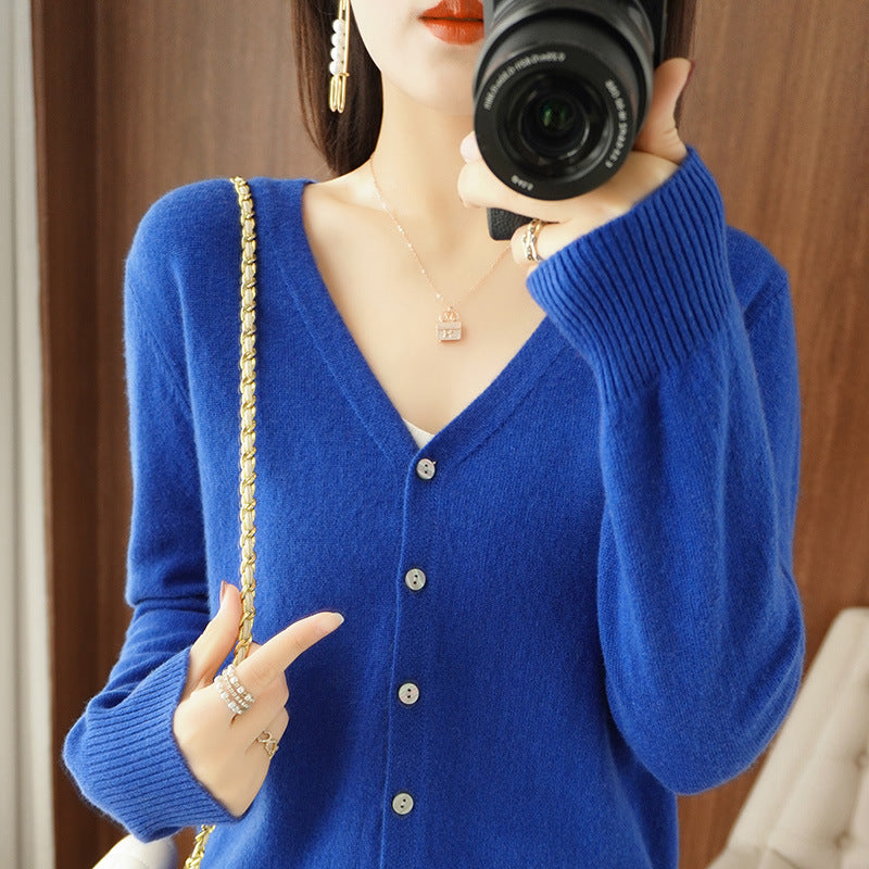 Cardigã Feminino de Inverno