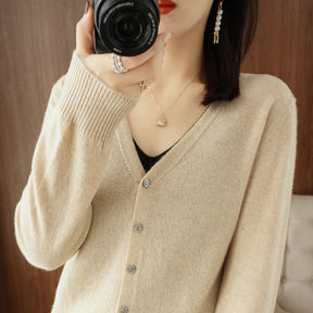 Cardigã Feminino de Inverno