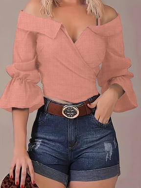 Blusa Flare de Alça