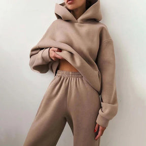 Conjunto Moletom Feminino Inverno | Conforto Térmico e Estilo