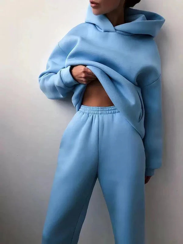 Conjunto Moletom Feminino Inverno | Conforto Térmico e Estilo